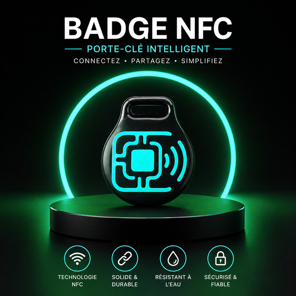Porte-clé NFC ProxiChip